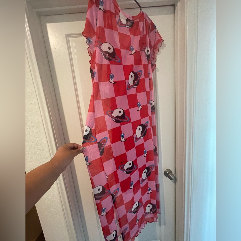 Dressed in Lala Mad About You Mesh Dress